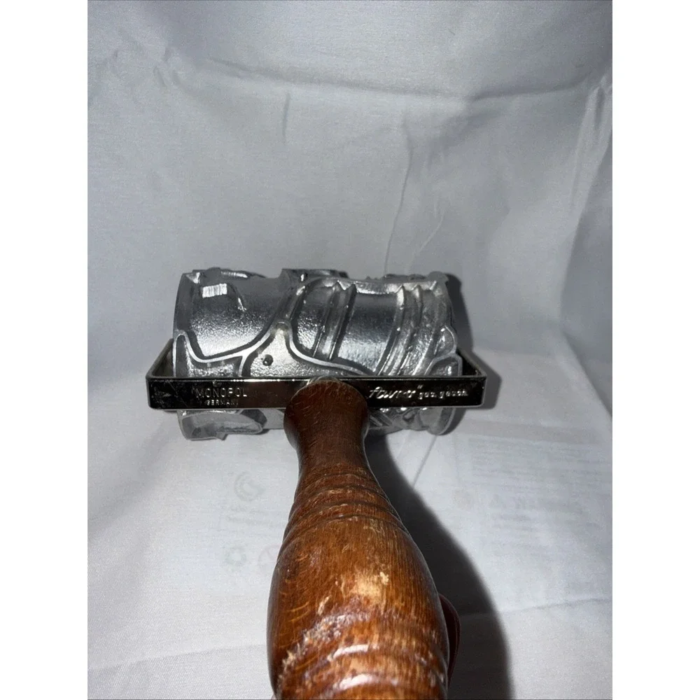 Monopol‎ Auro Vintage German Rolling Cookie Cutter Christmas Tree Bell Animals